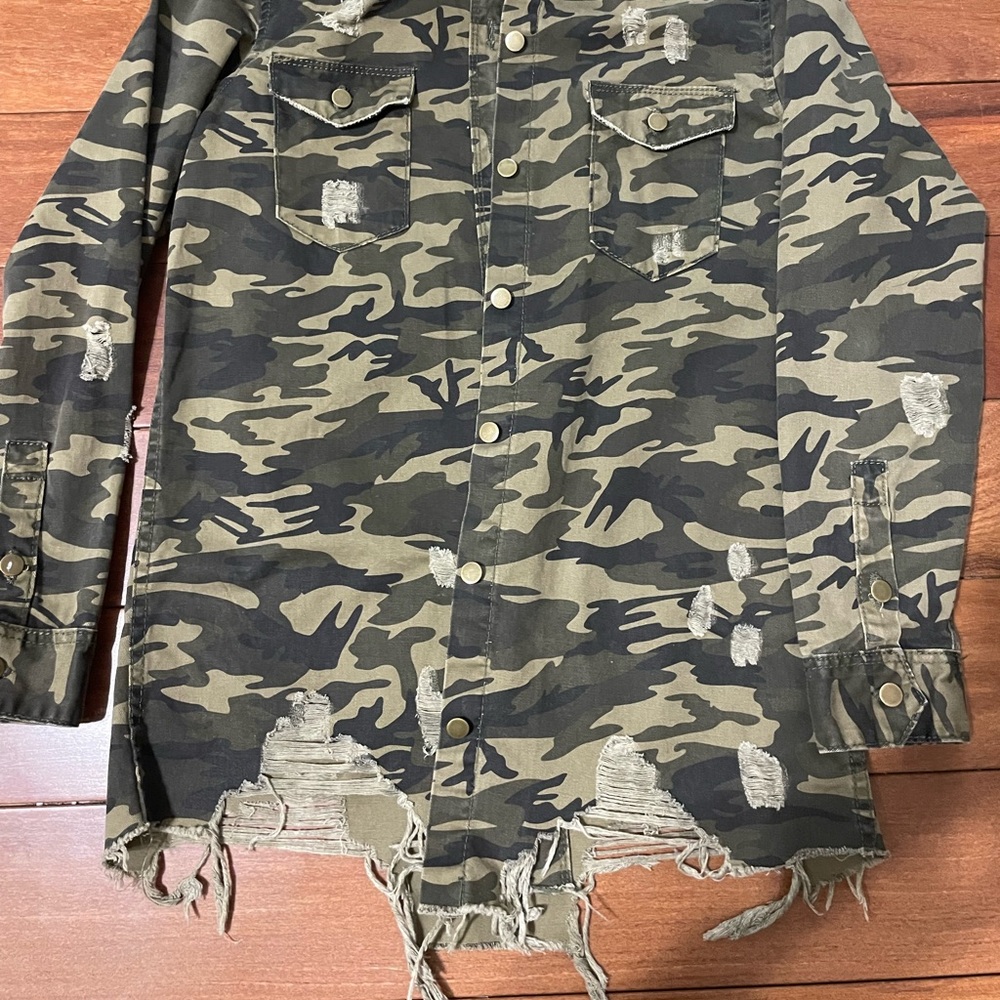 Distressed Camo jacket - Picture 3 of 5